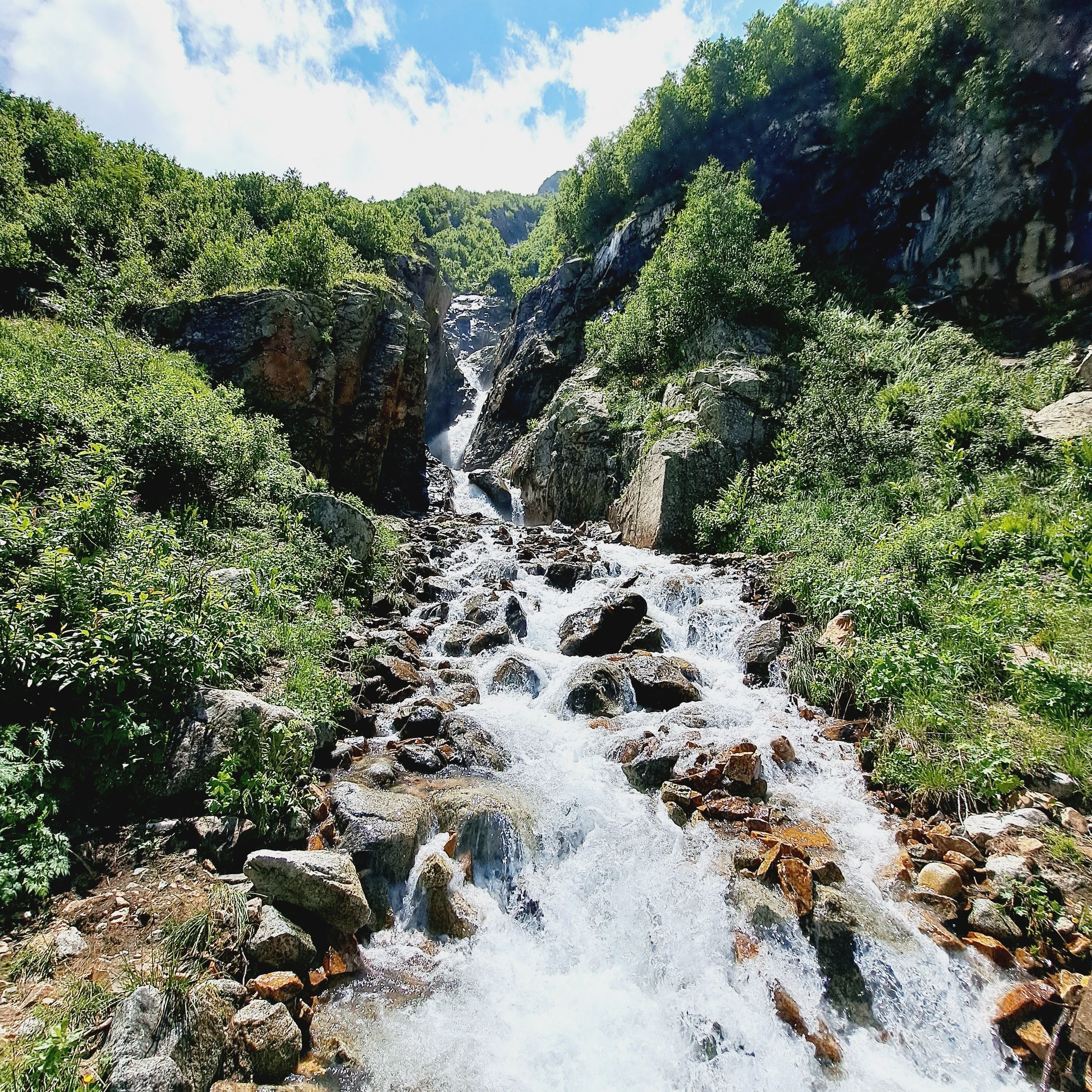 Водопады Три сестры (Таймази) — фото 4